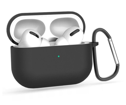 Etui na słuchawki Tech-Protect Icon Hook do Apple Airpods Pro (1.|2. gen.) black